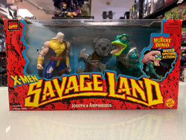 Joseph & Amphibious (Vintage X-Men Savage Land, Toybiz) Sealed