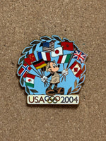 Minnie Mouse Olympic  (Walt Disney World, Pin Traders) - Bitz & Buttons
