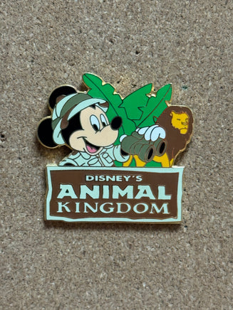 Safari Mickey Animal Kingdom  (Walt Disney World, Pin Traders) - Bitz & Buttons