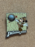 Indiana Jones Adventure Mickey Mouse (Walt Disney World, Pin Traders) - Bitz & Buttons