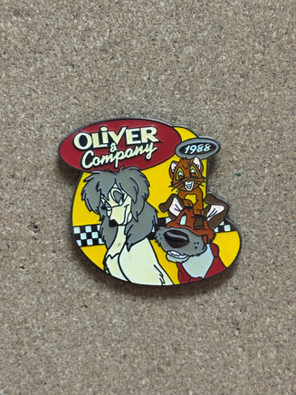 Oliver & Company Millenium Countdown (Walt Disney World, Pin Traders) - Bitz & Buttons