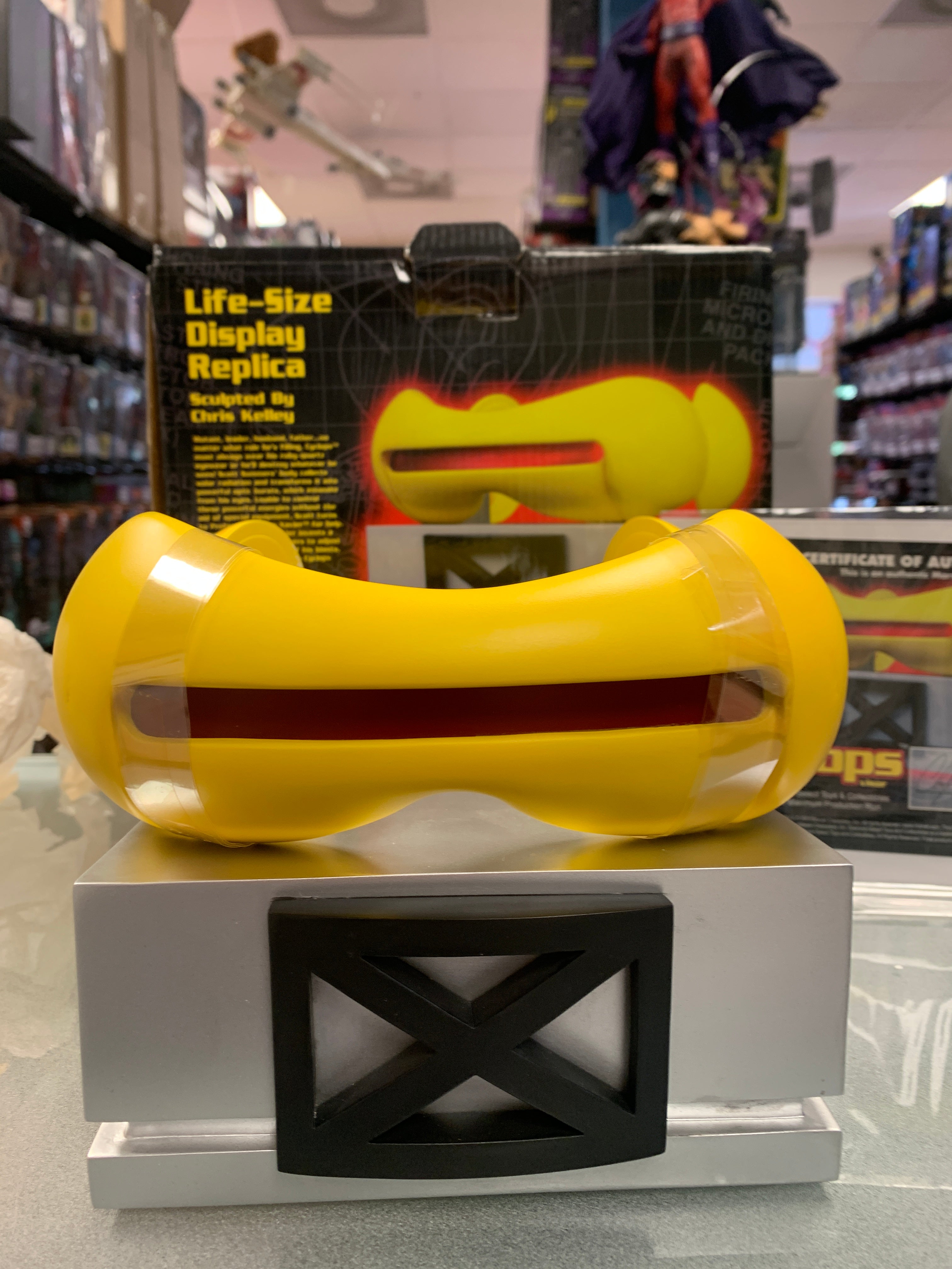 Cyclops Visor (Marvel X-men,Diamond Select) Open Box| Bitz & Buttons