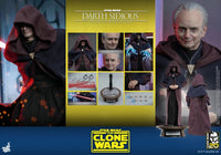 Darth Sidious TMS102 1/6 Scale (Star Wars Clone Wars, Hot Toys) - Bitz & Buttons