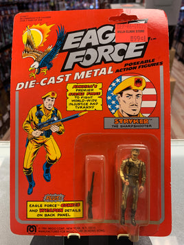 Stryker der Scharfschütze (Eagle Force, Vintage MEGO) Druckguss