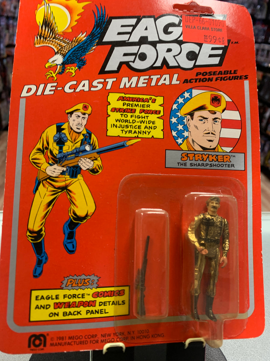 Stryker The Sharpshooter (Eagle Force, Vintage MEGO) Die-Cast | Bitz ...