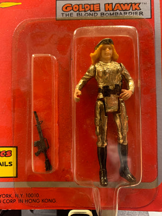 Goldie Hawk The Blond Bombardier (Eagle Force, Vintage MEGO) Die-Cast - Bitz & Buttons