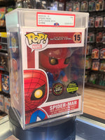 Gemini Exclusive Amazing Spider-Man GITD Chase 15 (Funko Pop! Marvel) **PSA Graded 7**