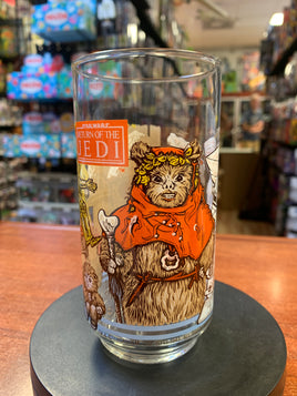 Chief Chirpa Ewok Village (Vintage Happy Meal Glasses, Burger King Star Wars)