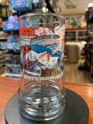 Enterprise Destroyed StarTrek (Vintage Happy Meal Glasses, Taco Bell) - Bitz & Buttons