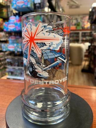 Enterprise Destroyed StarTrek (Vintage Happy Meal Glasses, Taco Bell) - Bitz & Buttons