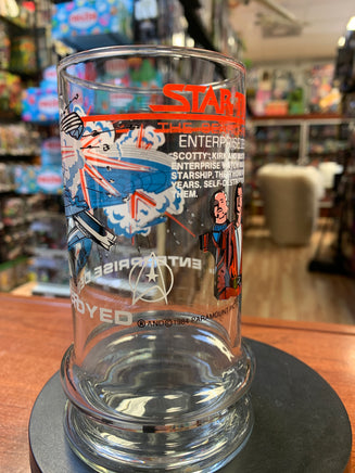 Enterprise Destroyed StarTrek (Vintage Happy Meal Glasses, Taco Bell) - Bitz & Buttons