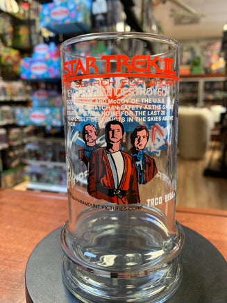 Enterprise Destroyed StarTrek (Vintage Happy Meal Glasses, Taco Bell) - Bitz & Buttons