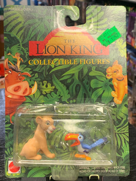 Figur der jungen Nala und Zazu (Vintage Disney Der König der Löwen, Mattel)