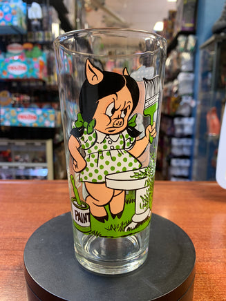 Petunia & Porky Pig (Vintage Happy Meal Glasses, Loony Tunes) - Bitz & Buttons