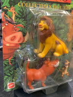 Simba, Timon & Pumba Figures (Vintage Disney The Lion King, Mattel)