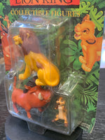 Simba, Timon & Pumba Figures (Vintage Disney The Lion King, Mattel)