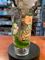 Petunia & Porky Pig (Vintage Happy Meal Glasses, Loony Tunes) - Bitz & Buttons