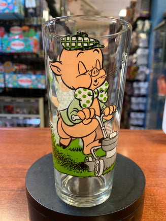 Petunia & Porky Pig (Vintage Happy Meal Glasses, Loony Tunes) - Bitz & Buttons