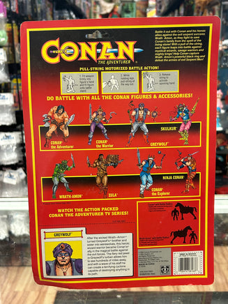 Greywolf (Vintage Conan the Adventurer, Hasbro) SEALED - Bitz & Buttons