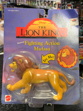 Fighting Action Mufasa (Vintage Disney The Lion King, Mattel)