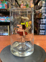 Cavewoman with Snake Bat(Vintage Happy Meal Glasses, Arby’s)