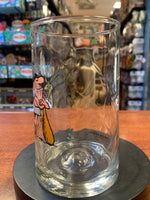 Caveman With Ball & Bat (Vintage Happy Meal Glasses, Arby’s) - Bitz & Buttons