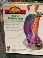 Squirt ‘N Splash Elephant Jungle Friend Babies (Vintage The Lion King, Mattel)