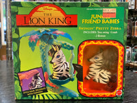 Swingin’ Pretty Zebra Jungle Friend Babies (Vintage The Lion King, Mattel)