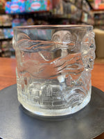 Two-Face Ice Mug(Vintage Happy Meal Glasses, Mcdonalds Batman)