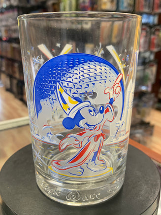 Epcot Mickey 25th Anniversary(Vintage Happy Meal Glasses,Walt Disney) - Bitz & Buttons
