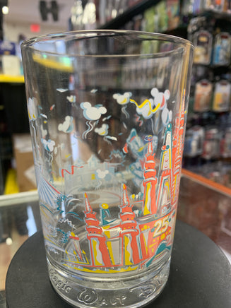 Disney World Castle 25th Anniversary(Vintage Happy Meal Glasses,Walt Disney) - Bitz & Buttons
