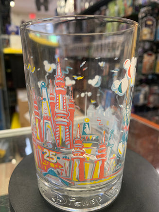 Disney World Castle 25th Anniversary(Vintage Happy Meal Glasses,Walt Disney) - Bitz & Buttons