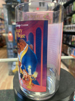 Beauty & The Beast Walt Disney Plastic Cup #5 (Vintage Happy Meal Glasses, Burger King)