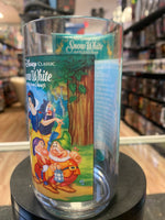 Snow White & Seven Dwarfs Walt Disney Plastic Cup #1 (Vintage Happy Meal Glasses, Burger King)