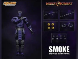 Cyborg Smoke 1/12 Scale (Storm Collectibles, Mortal Kombat) SEALED