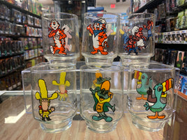 Kellogg’s Collectors Series cups (Vintage Happy Meal Glasses, Kelloggs)