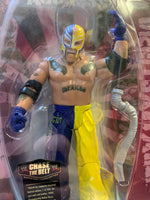 Rey Mysterio Blue/Yellow Series 43 (WWE Ruthless Aggression, Jakks Pacific)