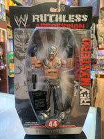 Rey Mysterio Chase Belt Silver Series44 (WWE Ruthless Aggression, Jakks Pacific)