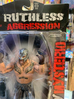 Rey Mysterio Chase Belt Silver Series44 (WWE Ruthless Aggression, Jakks Pacific)