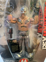 Rey Mysterio Chase Belt Silver Series44 (WWE Ruthless Aggression, Jakks Pacific)