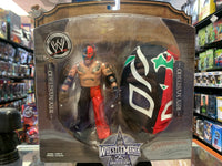 Rey Mysterio 25th Anniv. Black Red Mask (WWE Ruthless Aggression, Jakks Pacific)