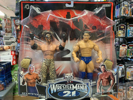 Rey Mysterio & René Duprée WrestleMania 21 (WWE Ruthless Aggression, Jakks Pacific)