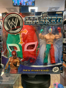 Rey Mysterio Red/Green Mask  5102 (WWE Ruthless Aggression, Jakks Pacific)