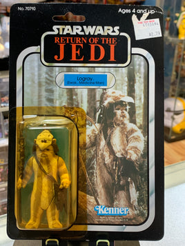 Logray Ewok Medicine Man ROTJ 77 Back 3147 (Vintage Star Wars, Kenner)