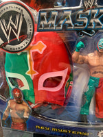 Rey Mysterio Red/Green Mask  5102 (WWE Ruthless Aggression, Jakks Pacific)