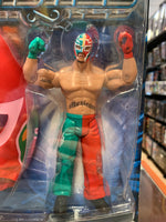 Rey Mysterio Red/Green Mask  5102 (WWE Ruthless Aggression, Jakks Pacific)