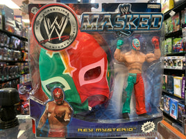 Rey Mysterio Red/Green Mask  5104 (WWE Ruthless Aggression, Jakks Pacific)