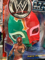 Rey Mysterio Red/Green Mask  5104 (WWE Ruthless Aggression, Jakks Pacific)