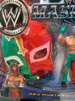 Rey Mysterio Red/Green Mask  5104 (WWE Ruthless Aggression, Jakks Pacific)