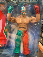 Rey Mysterio Red/Green Mask  5104 (WWE Ruthless Aggression, Jakks Pacific)